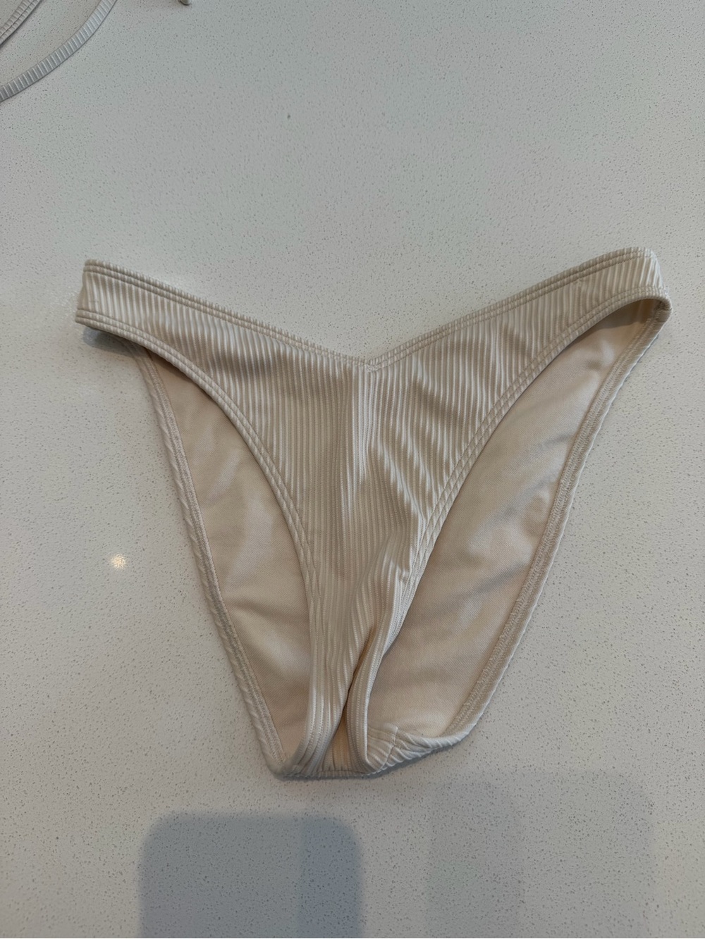 Holister Ribbed Beige Bikini Set - Picture 4 of 7